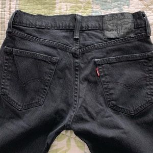 Levi’s Black Jeans Skinny 30 Waist 32 Length